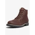 Timberland REDWOOD FALLS MID LACE UP WATERPROOF BOOT Schnürboots Winterstiefel, Schnürstiefel, Winterschuhe, wasserdicht braun 43 EU