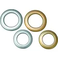 Gardinia Stoffösen Silber matt 4,6 cm x 2,8 cm 10-er Pack