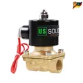 Magnetventil 1 2 G 230V AC Messing N C Wasser Luft Gas Öl