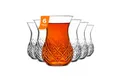 Pasabahce Gläser-Set Timeless Teegläser-Set, 6-tlg., Glas, 6er Set, 170ml, ideal für Familie, Gäste oder Gastronomiebetrieb
