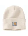 Carhartt Herren Knit Cuffed Beanie Beanie Hat, Winter White, Einheitsgröße