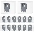 Bluearks 14 Stück Beutel für Roborock Q7 L5+/Q10 S5+/S7 Max Ultra/Q5 Pro+/Q8 Max+/S8+/S8 Pro Ultra/S7 MaxV Ultra/S7 Pro Ultra/Q7+/Q7 Max+/T8/Q5+/G10S PRO/Q7 Max+ Staubsauger Absaugstation