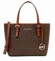 Michael Kors Damen Tasche Umhängetasche Jet Set Travel XS Tote Braun neu