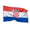PHENO FLAGS Flagge Kroatien Flagge 90 x 150 cm Kroatische Fahne Nationalflagge (Hissflagge für Fahnenmast), Inkl. 2 Messing Ösen