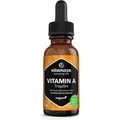 Vitamin A 500ug hochdosiert Tropfen vegan, 50 ml TRO