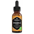 2x VITAMIN A 500 µg hochdosiert vegan Tropfen 50 ML