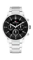 Tommy Hilfiger Multi Zifferblatt Quarz Uhr für Herren mit Silbernes Edelstahlarmband - 1710667