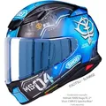 Shoei NXR2 Bugu, Integralhelm - Blau/Schwarz/Weiß - S