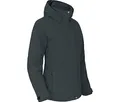 Bergson ROCKRIDER Thermo | Damen Regenjacke, leicht wattiert, 12000 mm Wassersäule, Ebony [949], 40 - Damen