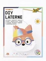 folia Laternen Bastelset FOX orange 95303