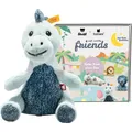 tonies Steiff Soft Cuddly Friends mit Hörspiel - Joshi T-Rex, Kuscheltier