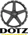 4x Dotz MarinaBay 8,5x18 5/112,0 ET35 Gunmetal/poliertshed Lip