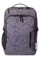 Elephant Rucksack Handgepäck Reisetasche Fly Legends XL 45 L Flugzeug Bus Reiserucksack Laptop Fach Anti-Theft Tasche 12900 (Paisley Grau)