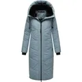 Marikoo Damen Winterjacke Nadaree – lang, warm & mit Kapuze