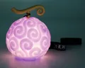 One Piece - Gum-Gum-Frucht mit Leuchtfunktion - Devil Fruit Teufelsfrucht - 8cm