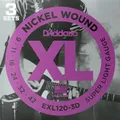 D'Addario EXL120-3D - super light (009-042) - 3er Pack E-Gitarrensaiten
