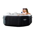 INTEX Whirlpool PureSPA Jet Bubble Deluxe 28458 onyx black Ø201 App Steuerung