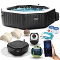 Intex PureSpa Whirlpool 4 Personen 180x71cm mit Hydromassage & Heizung 40°C