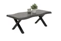Couchtisch GERD, Farbe grau / schwarz