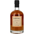 Koval RYE Single Barrel Whiskey Maple Syrup Cask Finish 50% Vol. 0,5l