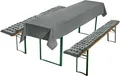 REDBEST Tischdecke Auflagen und Tischdecke "Seattle" 3-teilig