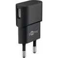 USB-Ladegerät 1 A (5W) schwarz