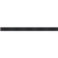 vidaXL Teppich Rechteckig Schwarz 60x1000 cm Bambus 376858