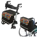 SENIORI Rollator/Rollstuhl Tasche Rollatortasche Rollstuhltasche Universal (6. Folklore)