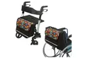 Seniori Aufbewahrungstasche SENIORI Rollator / Rollstuhl Tasche Rollatortasche Rollstuhltasche, 6. Folklore_Classic