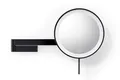 ZACK LINEA LED Kosmetikspiegel - Edelstahl schwarz Wandspiegel Spiegel 40583