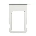 Original iPhone 5S Sim Tray Sim Karten Halter Einschub Schlitten, silber weiß