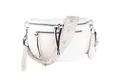 MIRROSI Bauchtasche Damen Taschen, Umhängetasche, Brusttasche, 30x20x9cm Veganes Leder (Schultertasche für jeden Anlass, (dazu 1x Münzbeutel und 1x Schlüsselband), Crossbody Bag, Bohemian gemusterten& verstellbaren Schulterriemen