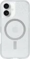 Otter Products OtterBox React Series - Hintere Abdeckung für Mobiltelefon - kompatibel mit MagSafe - Sternenstaub (farbloser Glitzer) - für Apple iPhone 16 (77-96249)
