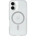 OtterBox React Series MagSafe Hülle für iPhone 16, stoßfest, sturzsicher, ultraschlank, schützende Hülle, Getestet nach Militärstandard, Stardust/Transparent