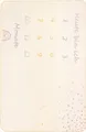 biederlack Kinderdecke Milestone Baumwollmischung Creme Größe 100x150 cm
