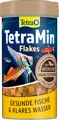 TetraMin Flakes Fischfutter Flocken Zierfische gesund klares Wasser 250ml Dose