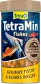 TetraMin Flakes - Fisch-Futter in Flockenform für alle Zier-Fische, 250 ml Dose