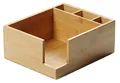 KESPER 70852 Serviettenspender-Besteckkasten 4-fach aus FSC-zertifiziertem Ba...