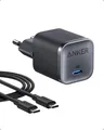Anker Nano 45W Typ-C Schnellladegerät kompakter Stecker für Samsung & Apple