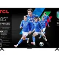 TCL 85Q6C 4K QD-Mini LED TV mit Google TV 215 cm (85") - Schwarz