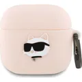Schutzhülle für Pods 4 Karl Lagerfeld Case Cover Tasche Etui Futeral Rosa