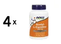 4 x Now Foods Acetyl L-Carnitine 500mg (100) (449,75 EUR/kg)
