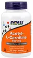 NOW FOODS, ACETYL L-CARNITINE Energie 500mg 100 Veg. Kapseln SUPER PREIS