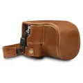 MG1566 Panasonic Lumix DC-LX100 II Ever Ready Echtleder Kamera-Case mit Trage...