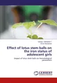 Effect of lotus stem balls on the iron status of adolescent girls Sahaya Sabhath