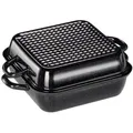Riess Bratpfanne mit Deckel 26 x 26 cm