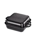 Riess Bratpfanne Classic Bratformen, 26 x 26 cm mit Deckel - Emaille