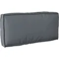 vidaXL Kissen Anthrazit 80 x 40 x 12 cm Oxford-Stoff 42001528