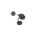 87251 - RJ45 Cat.6A Kupplung mit Verschlusskappe zum Einbau IP67...