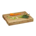 relaxdays Schneidebrett Natur 45,0 x 35,0 cm, 1 St.